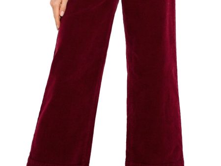 Corduroy Crop Pant with Patch Pockets Discount