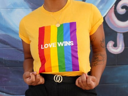 Love Wins Short Sleeve T-Shirt Online Sale