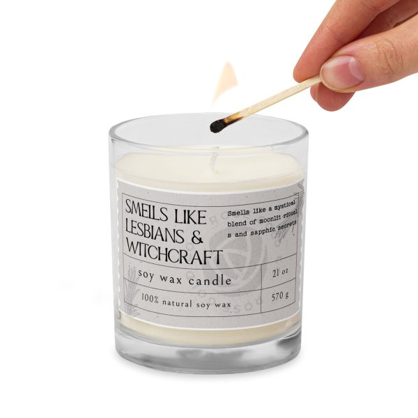 Smells Like Lesbians and Witch Craft soy wax candle For Cheap