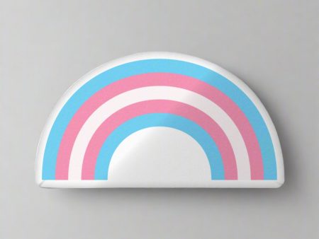 Transgender Flag Rainbow Shaped Pillow For Cheap