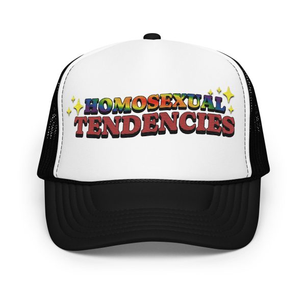 Premium Embriodered Homosexual Tendencies Trucker hat For Cheap