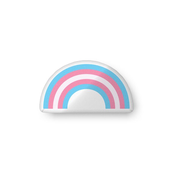 Transgender Flag Rainbow Shaped Pillow For Cheap