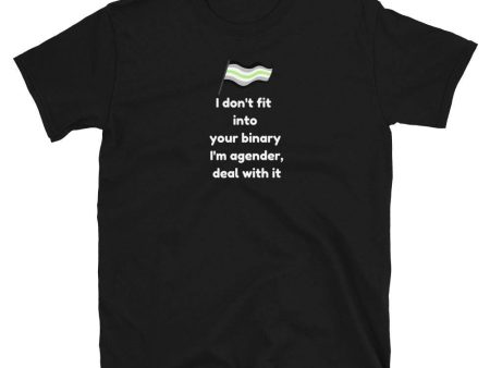 Agender Deal with It Shirt Fashion