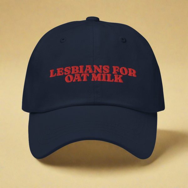 Lesbians For Oatmilk Dad hat Hot on Sale