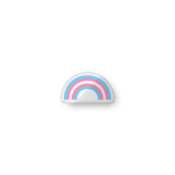 Transgender Flag Rainbow Shaped Pillow For Cheap