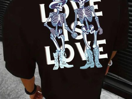 Love Is Love Skeleton Unisex t-shirt For Sale