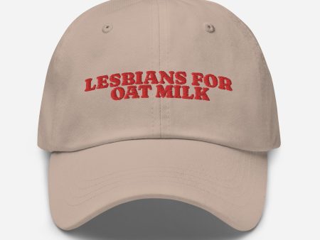 Lesbians For Oatmilk Dad hat Hot on Sale