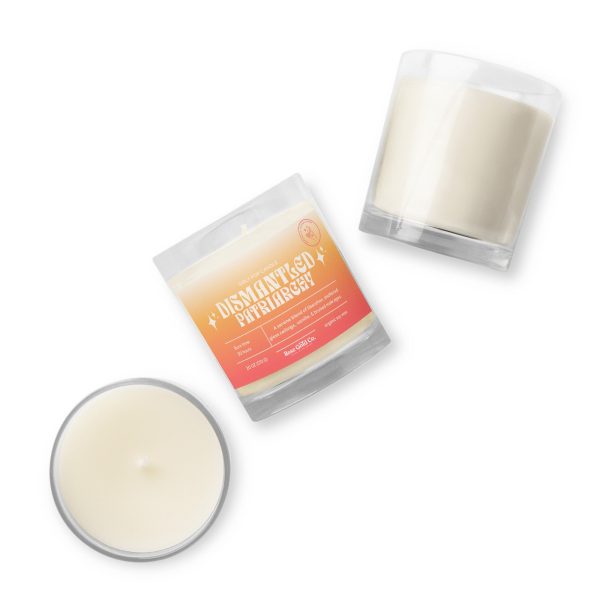 Dismantled Patriarchy Girly Pop Soy Wax Candle Supply